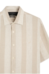 Camisa Linen Blend Wide Surf Areia