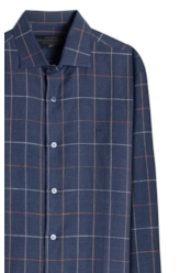 Camisa Linen Blend Xadrez Cassio Marinho