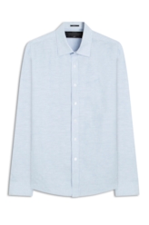 Camisa Linen Lighthouse Classic Azul Bic