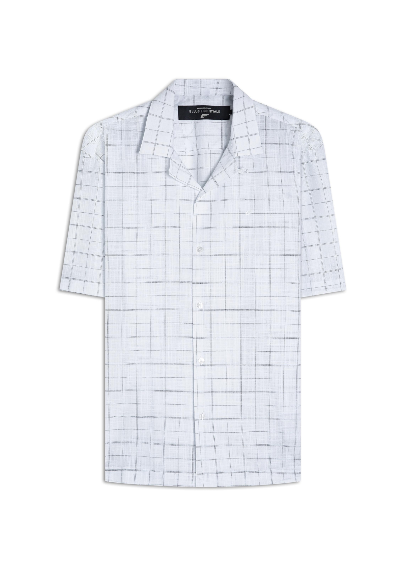 Camisa Linen Like Austin Vintage Hawai Branco