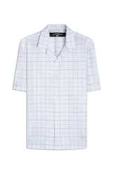 Camisa Linen Like Austin Vintage Hawai Branco