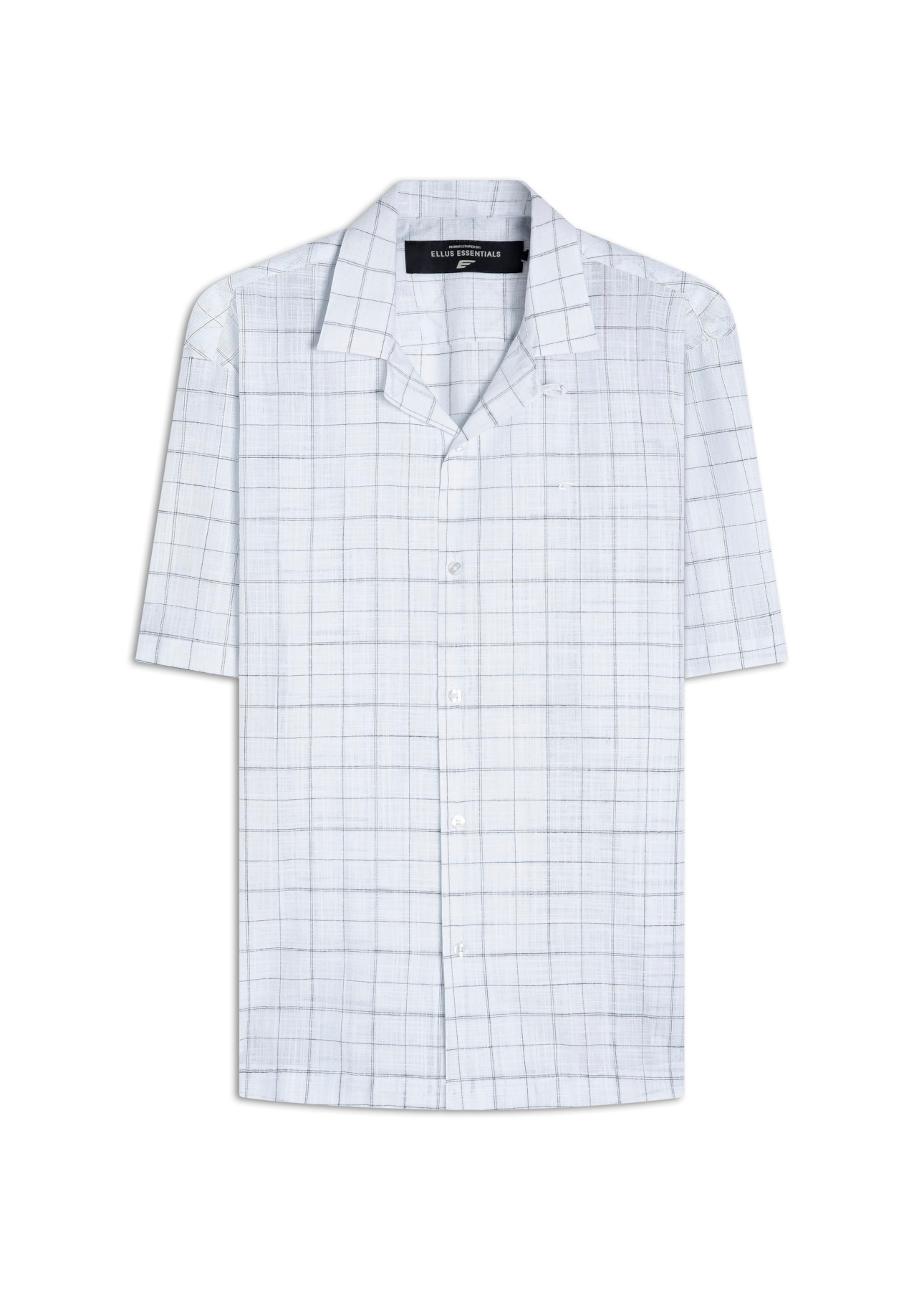 Camisa Linen Like Austin Vintage Hawai Branco