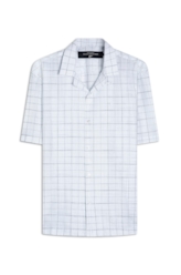 Camisa Linen Like Austin Vintage Hawai Branco