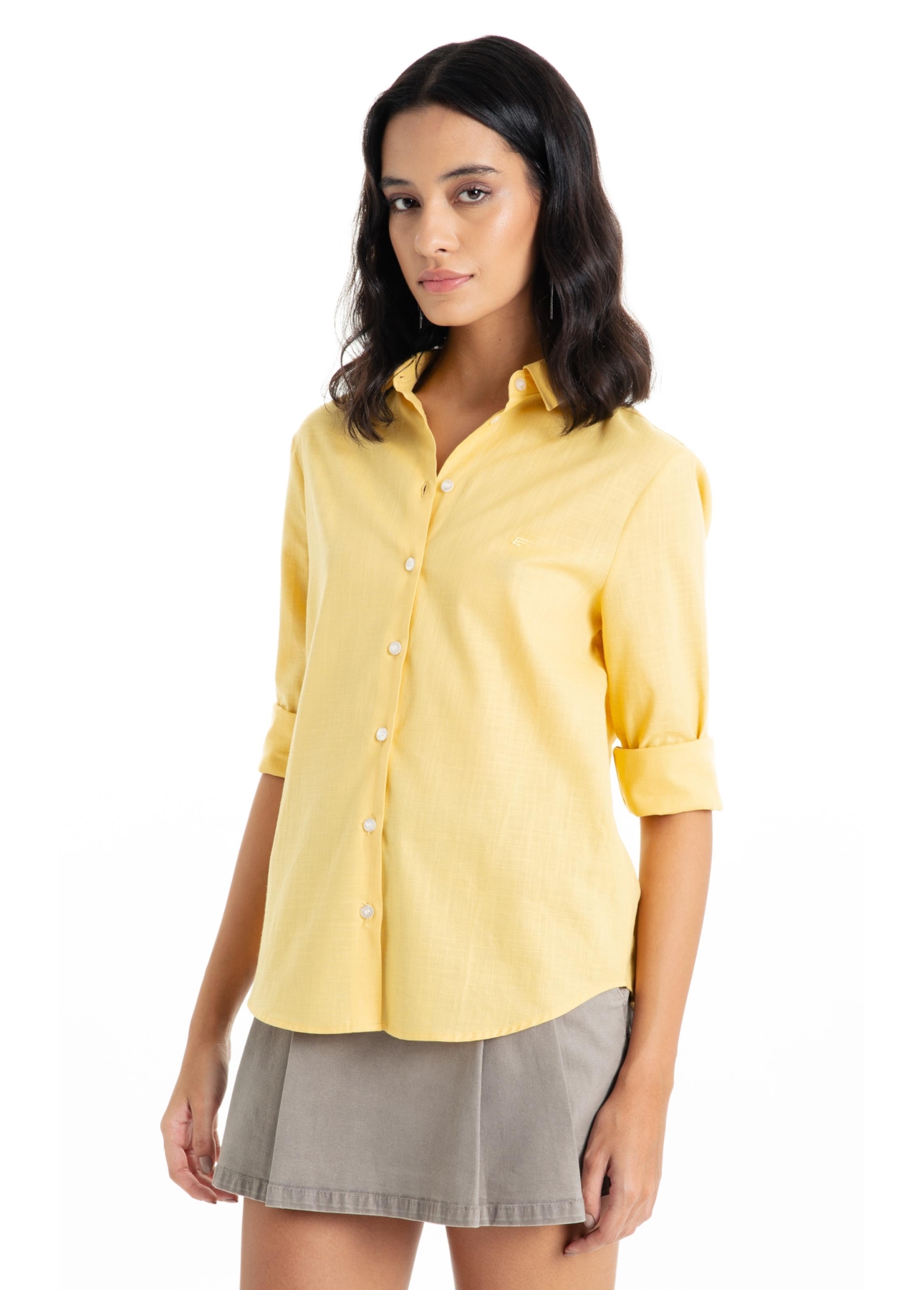Camisa Linen Like Classic Xangai Fusioned Ml Bamboo
