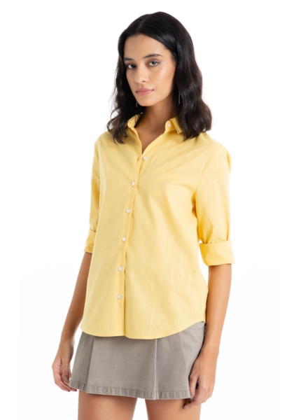 Camisa Linen Like Classic Xangai Fusioned Ml Bamboo