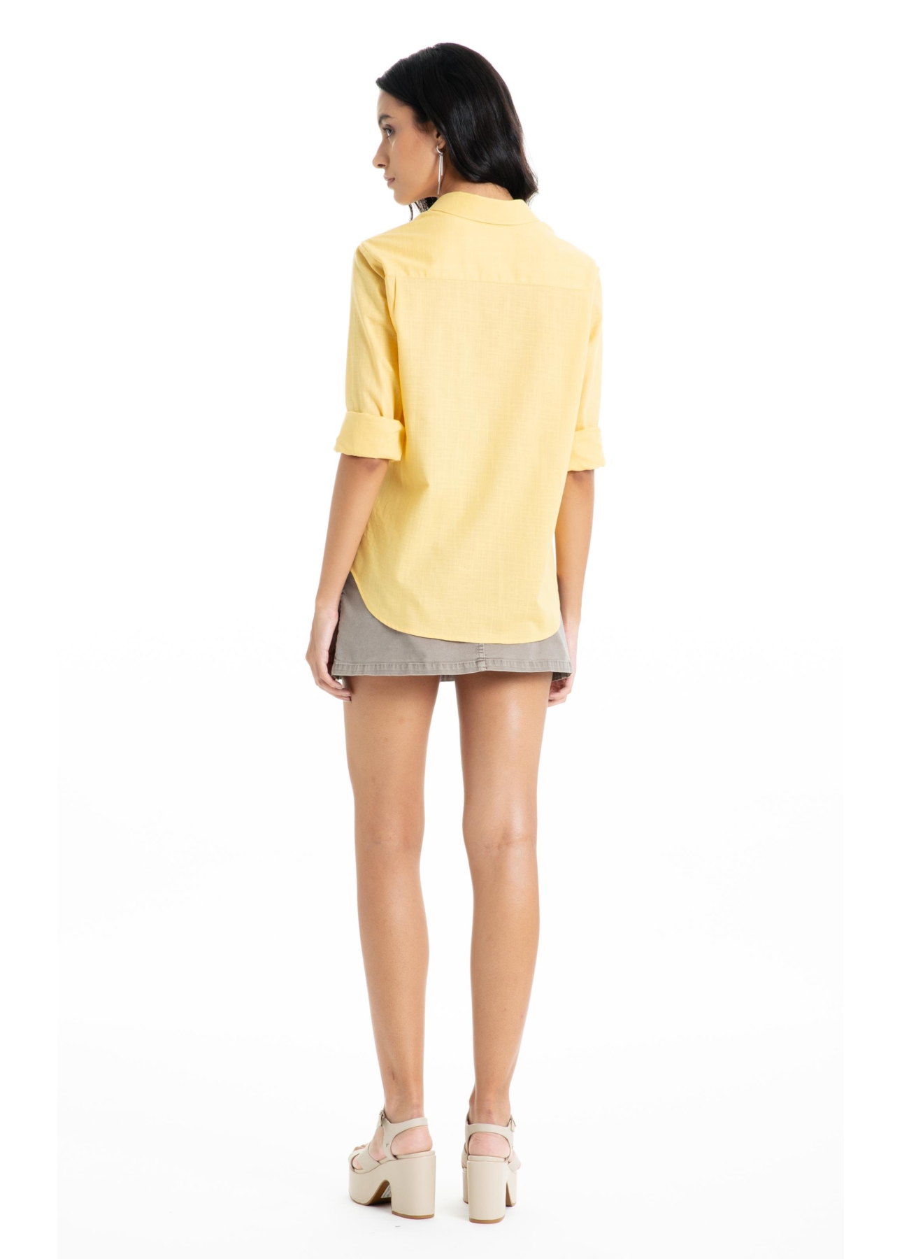 Camisa Linen Like Classic Xangai Fusioned Ml Bamboo