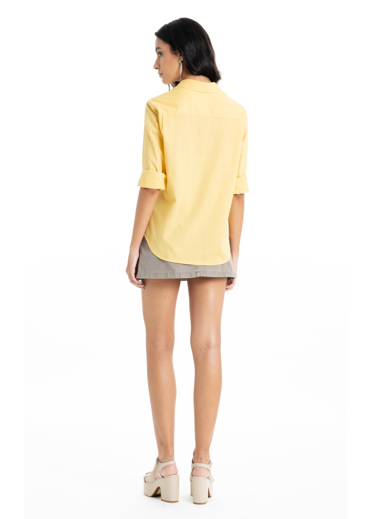 Camisa Linen Like Classic Xangai Fusioned Ml Bamboo