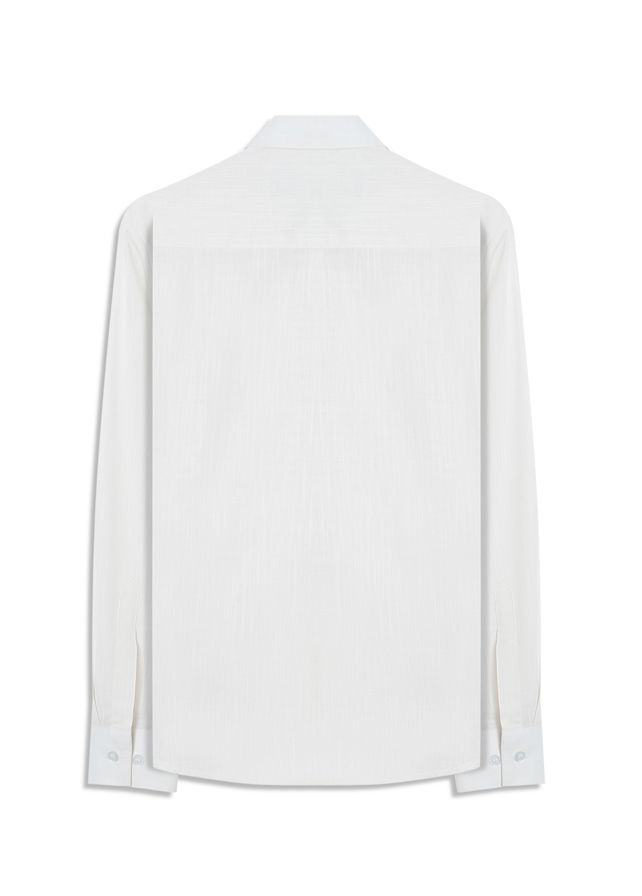 Camisa Linen Like Classic Xangai Fusioned Ml Natural
