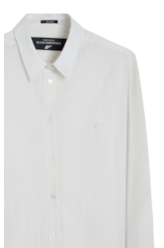 Camisa Linen Like Classic Xangai Fusioned Ml Natural