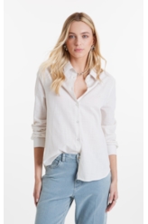 Camisa Linen Like Classic Xangai Fusioned Ml Natural