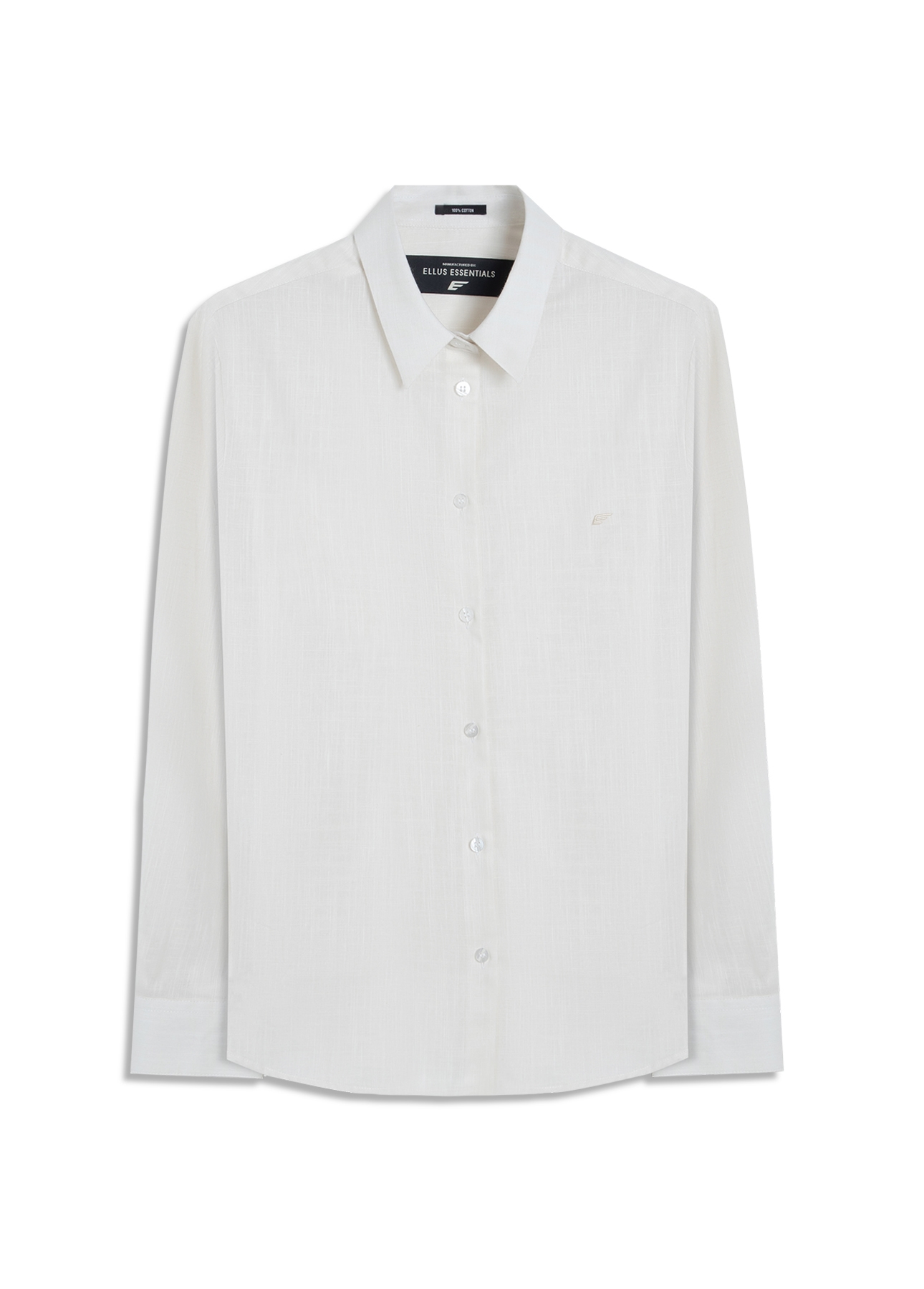 Camisa Linen Like Classic Xangai Fusioned Ml Natural