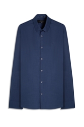 Camisa Linen Like Classic Xangai Ml Dark Navy