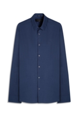 Camisa Linen Like Classic Xangai Ml Dark Navy