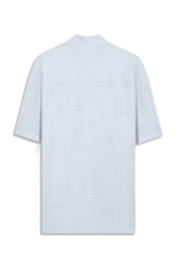 Camisa Linen Like Sacramento Xadrez Vintage Branco