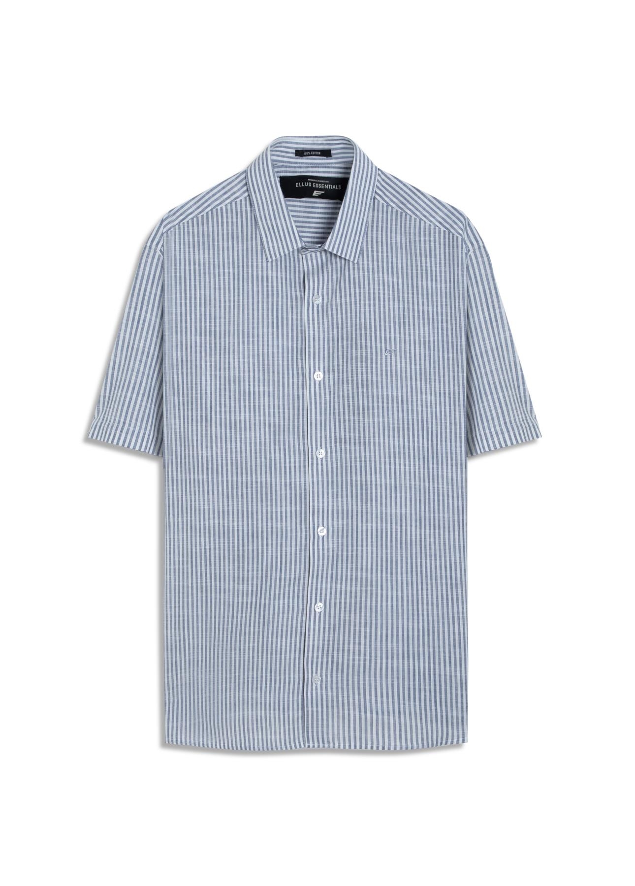 Camisa Linen Like Santa Ana Classic Xangai Marinho