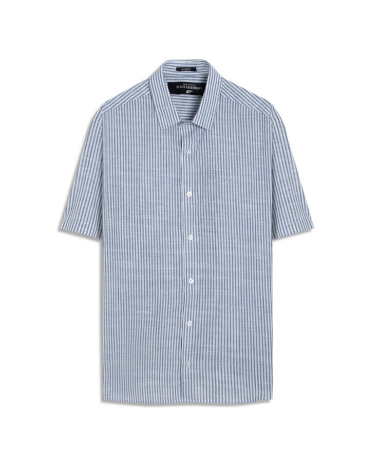 Camisa Linen Like Santa Ana Classic Xangai Marinho