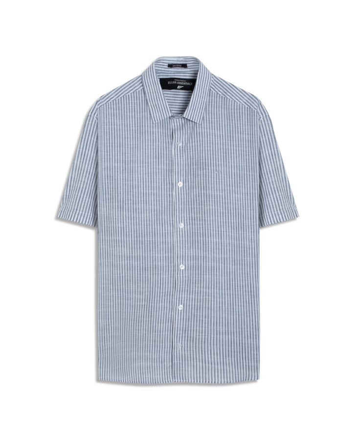 Camisa Linen Like Santa Ana Classic Xangai Marinho