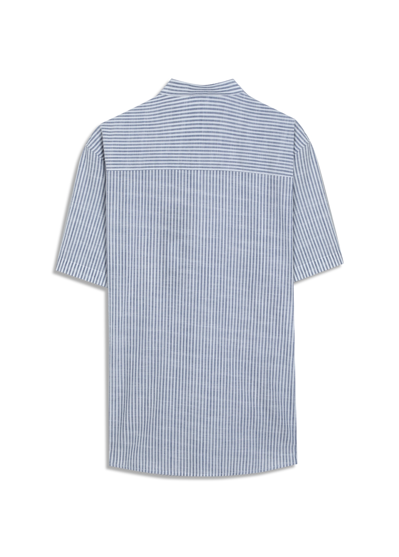 Camisa Linen Like Santa Ana Classic Xangai Marinho