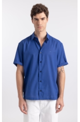 Camisa Linen Like Vintage Shangai Royal