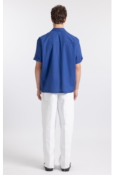 Camisa Linen Like Vintage Shangai Royal