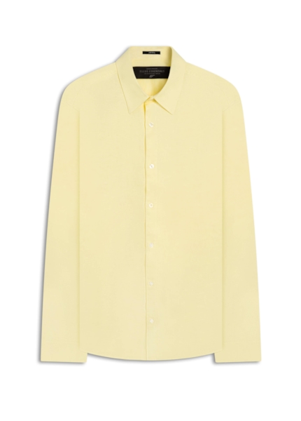 Camisa Linho Blend Anatomic  Amarelo