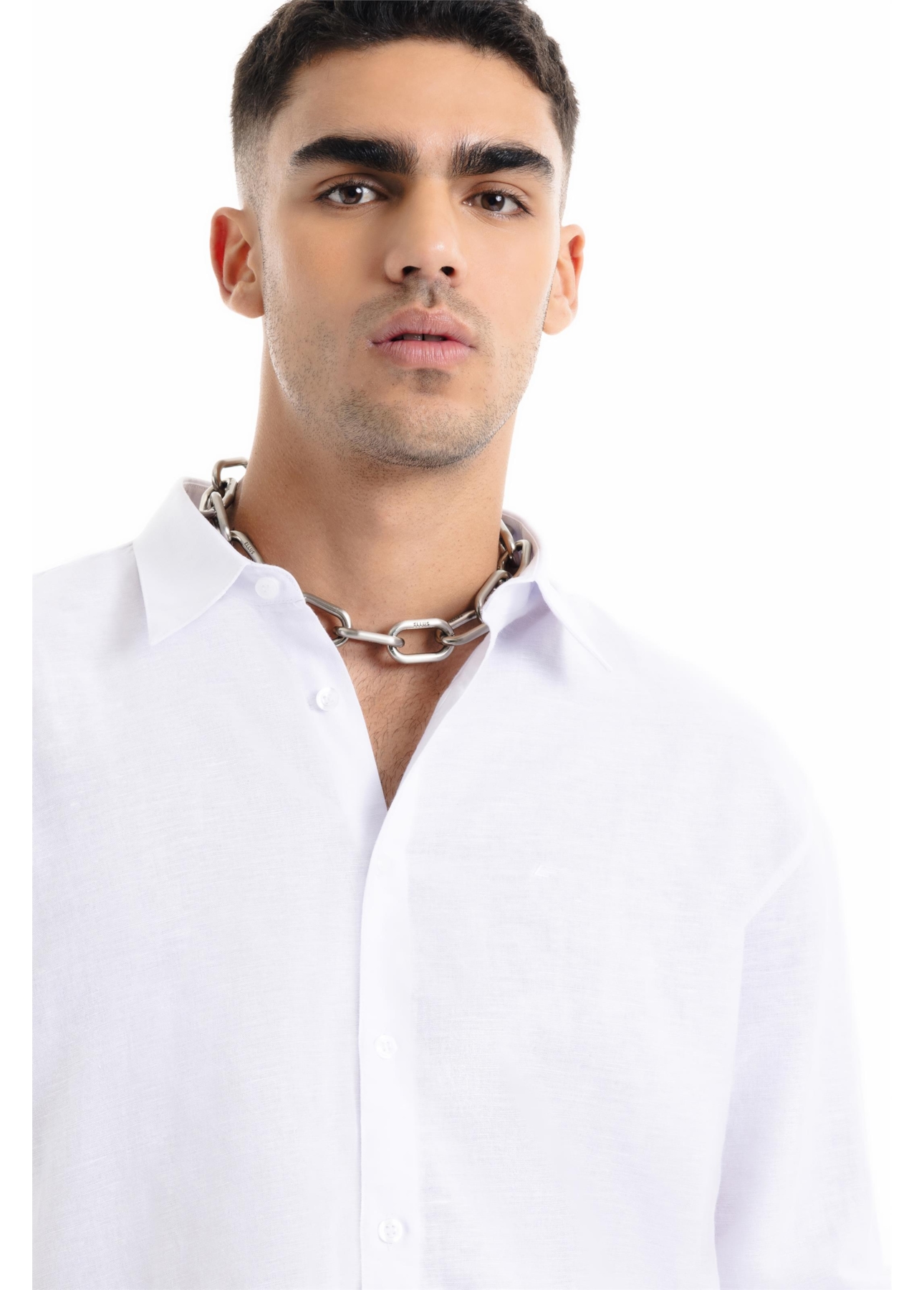 Camisa Linho Blend Anatomic Branco