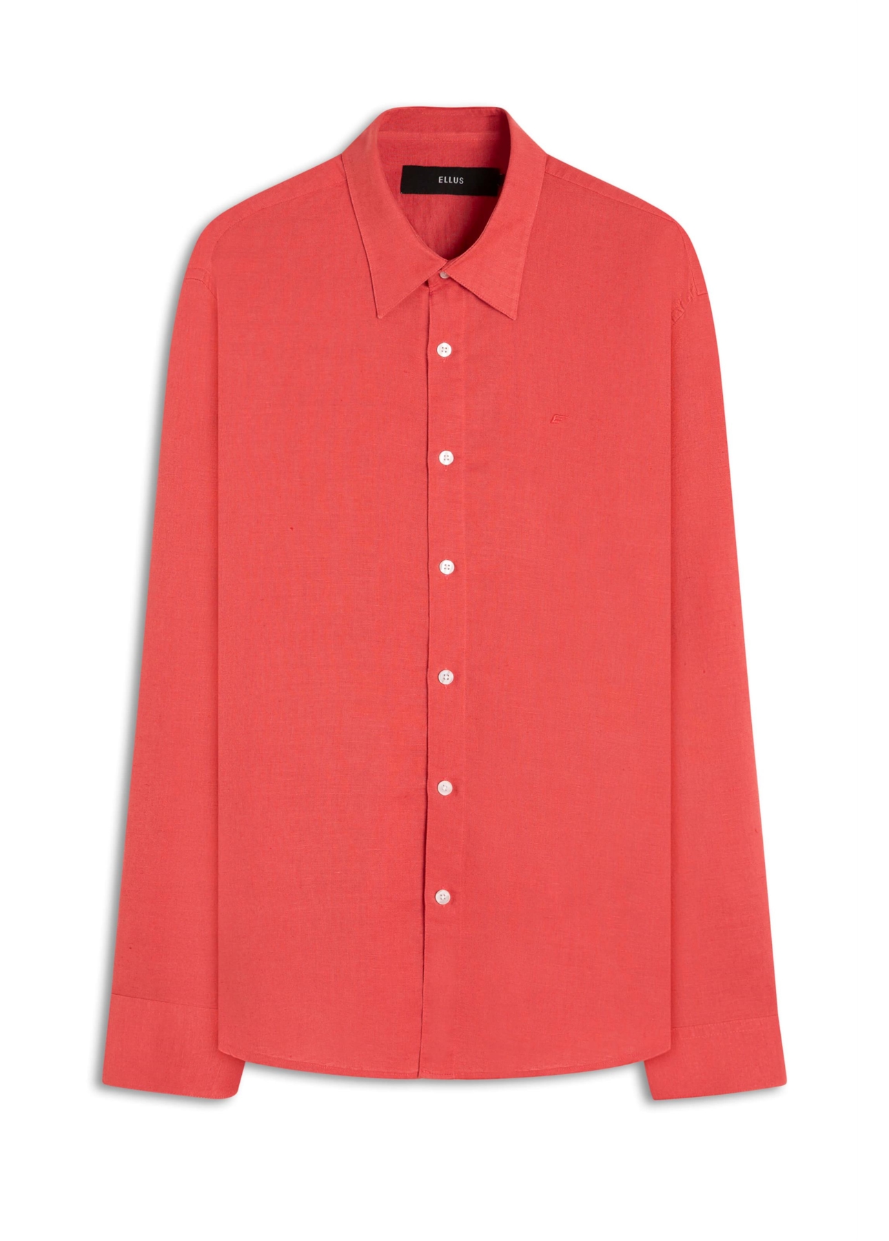 Camisa Linho Blend Anatomic Cereja