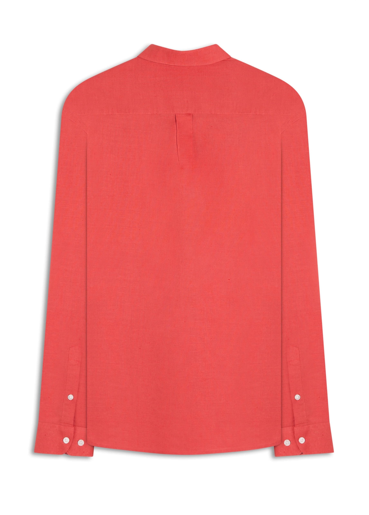 Camisa Linho Blend Anatomic Cereja