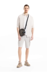 Camisa Linho Blend Anatomic Gelo
