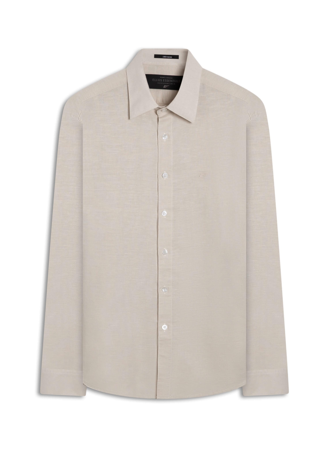 Camisa Linho Blend Anatomic Gelo
