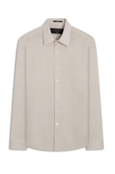 Camisa Linho Blend Anatomic Gelo