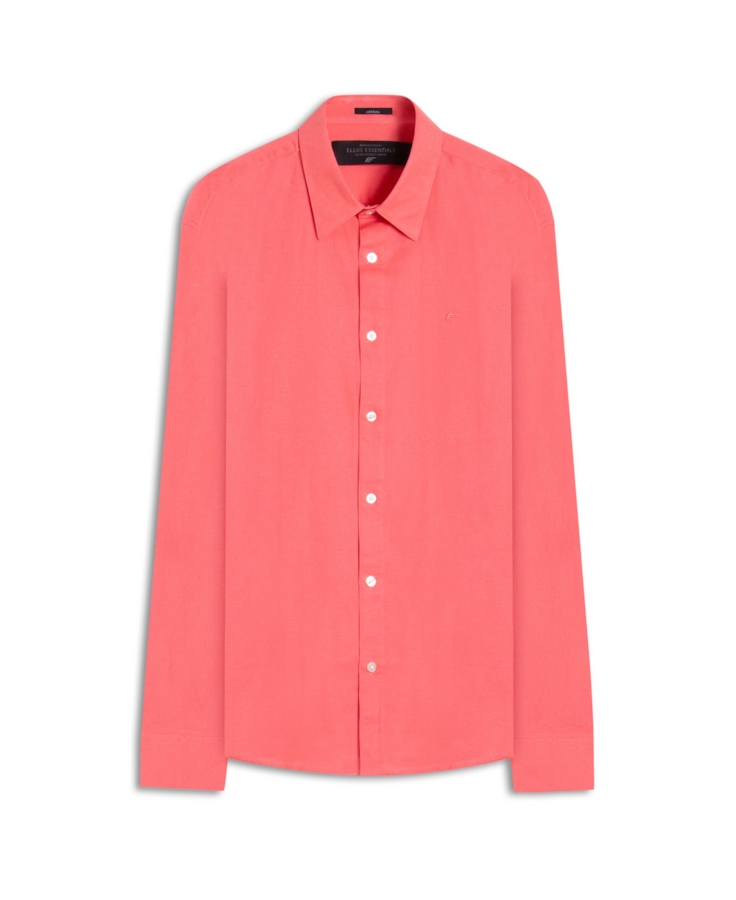 Camisa Linho Blend Anatomic Melancia