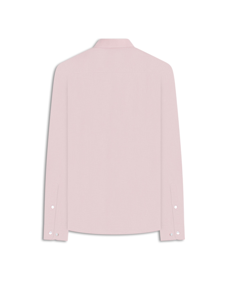 Camisa Linho Blend Anatomic Nude