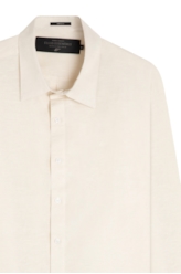 Camisa Linho Blend Anatomic Off White
