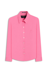 Camisa Linho Blend Anatomic Rosa