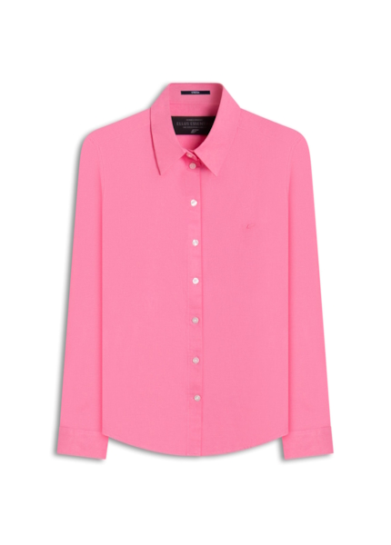 Camisa Linho Blend Anatomic Rosa