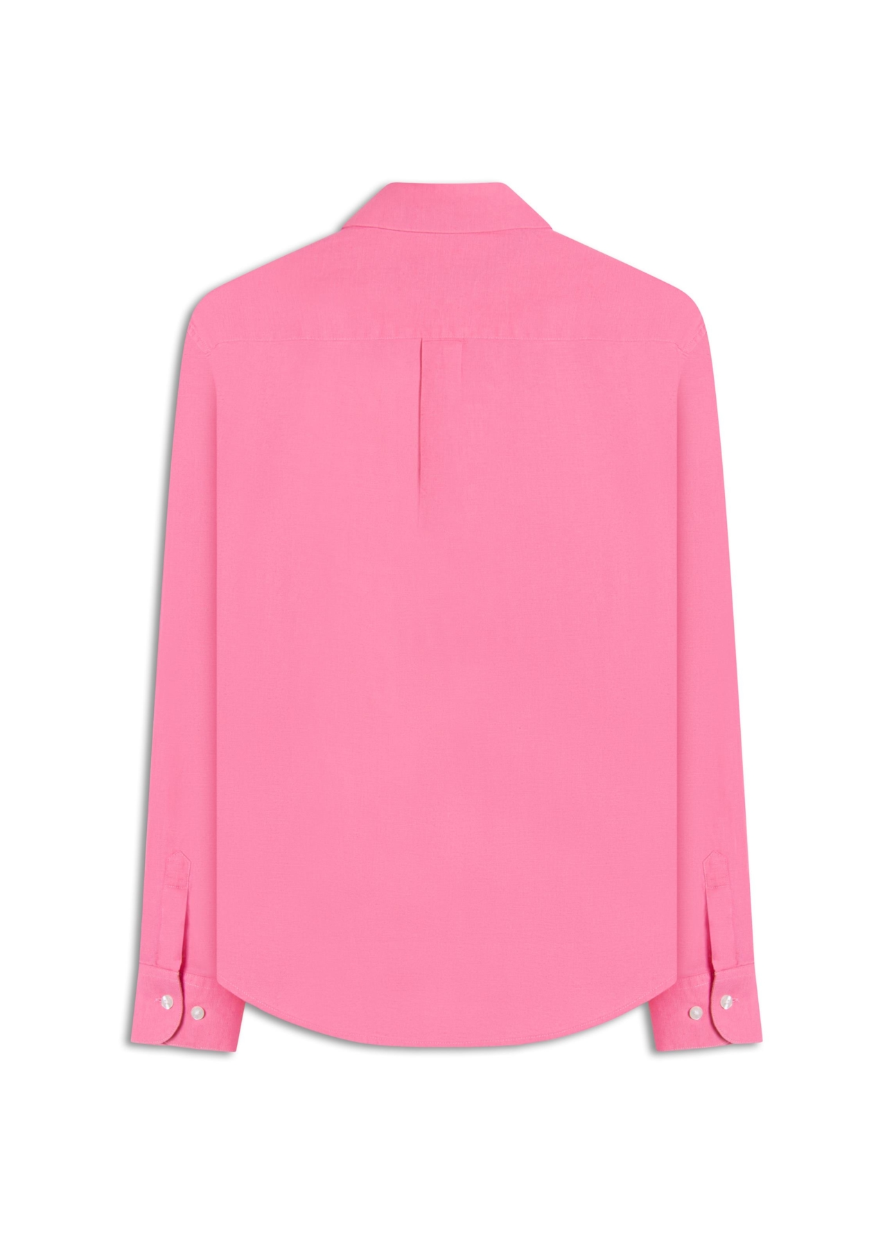 Camisa Linho Blend Anatomic Rosa