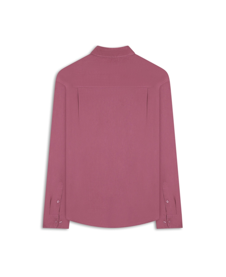 Camisa Linho Blend Anatomic Rosa Velho