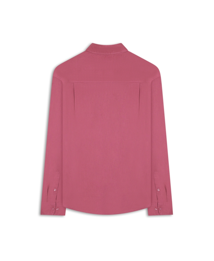 Camisa Linho Blend Anatomic Rosa Velho