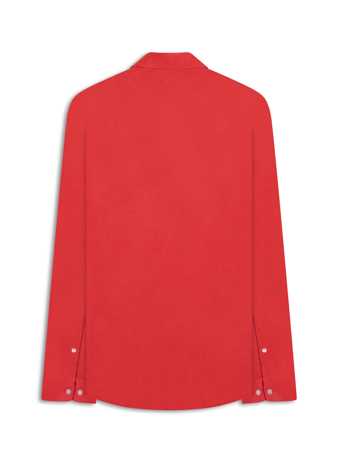 Camisa Linho Blend Anatomic Vermelho