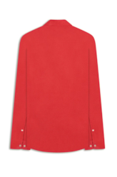 Camisa Linho Blend Anatomic Vermelho