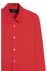 Camisa Linho Blend Anatomic Vermelho