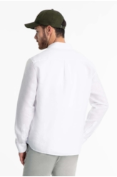 Camisa Linho Blend Classic Anatomic Branco