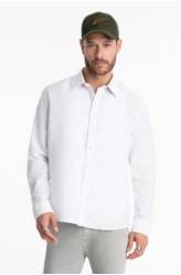 Camisa Linho Blend Classic Anatomic Branco