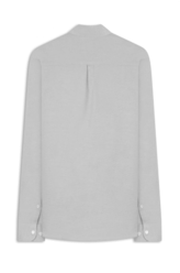 Camisa Linho Blend Classic Anatomic Cinza