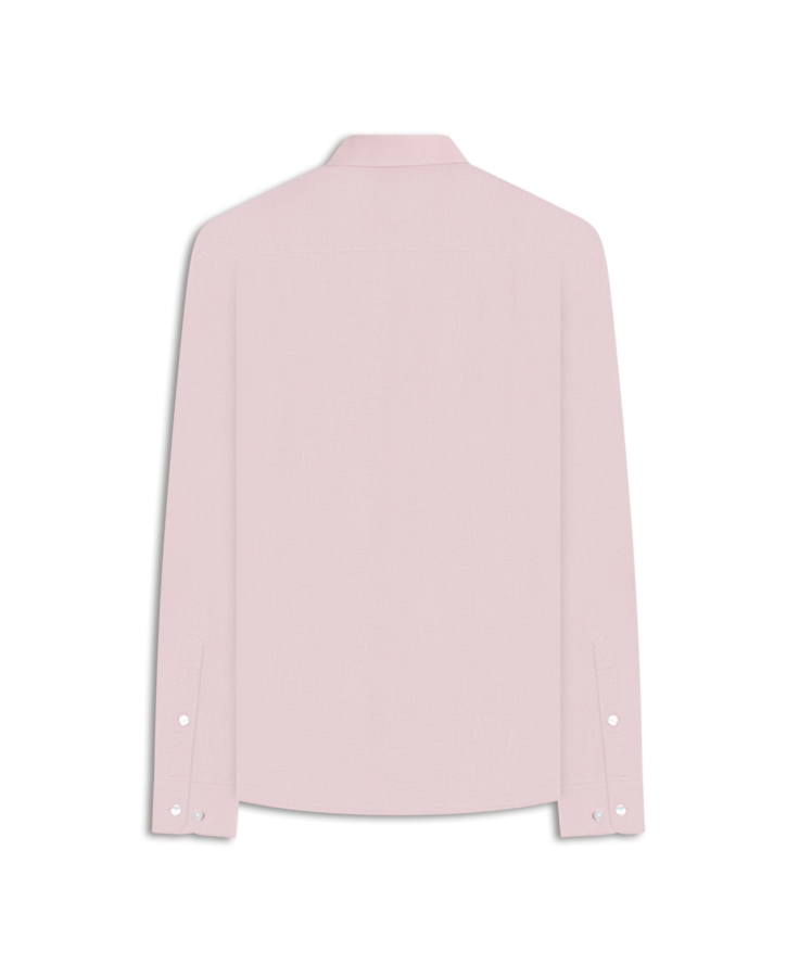 Camisa Linho Blend Classic Anatomic Nude