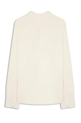 Camisa Linho Blend Classic Anatomic Off White