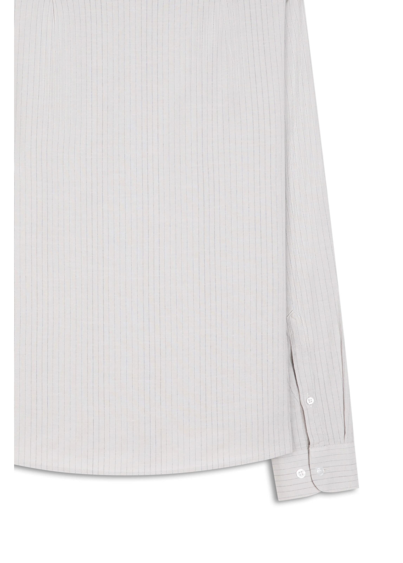 Camisa Linho Blend Earth Slim Anatomic Cinza