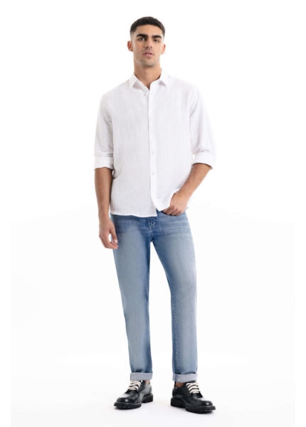 Camisa Linho Blend Fireshouse Branco