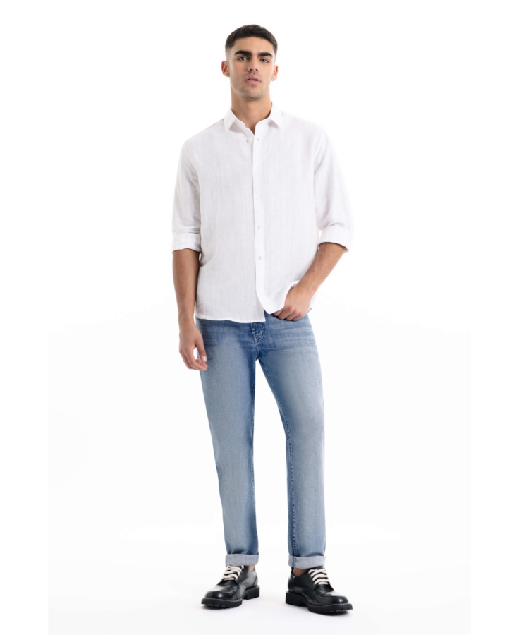 Camisa Linho Blend Fireshouse Branco